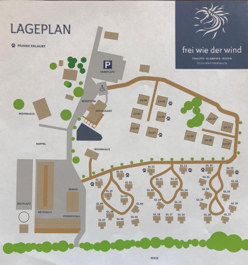 Frei Wie Der Wind-Glamping Dierhagen Extérieur photo